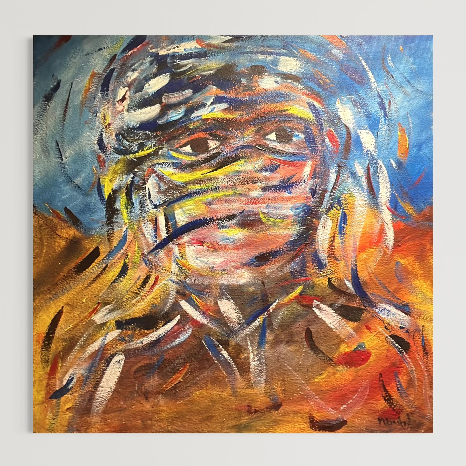 Visage en Suspension – par Mustapha Benabad