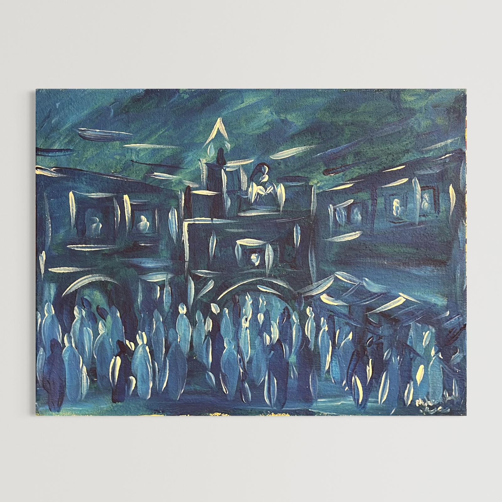 La Ville Retenue par la Nuit – par Mustapha Benabad